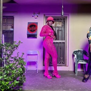 Marine Serre set. Worn once for 2 hr shoot.  Tags & Packaging. Top&Tights